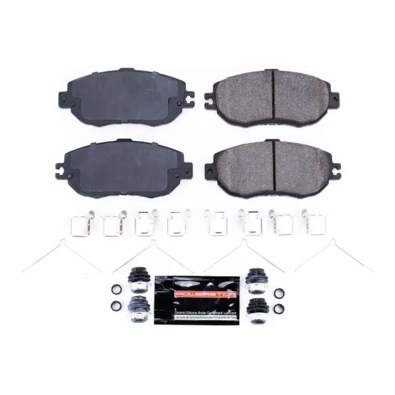 PowerStop Front Z23 Evolution Sport Brake Pads w/Hardware fits 1993-1994 Lexus LS400 - Main Product View