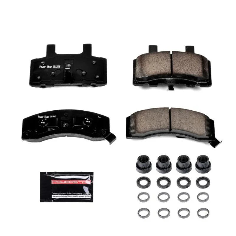 PowerStop Front Z23 Evolution Sport Brake Pads w/Hardware fits 1994-1999 Chevrolet C1500 Suburban / 1988-2002 Chevrolet / ...
