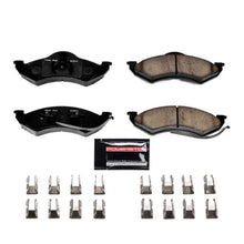 Load image into Gallery viewer, PowerStop Front Z23 Evolution Sport Brake Pads w/Hardware fits 1999 Dodge Dakota / 1998-1999 Dodge DURANGO - Main Product ...