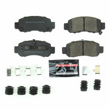 Load image into Gallery viewer, PowerStop Front Z23 Evolution Sport Brake Pads w/Hardware fits 2000-2006 Honda Insight - Main Product View