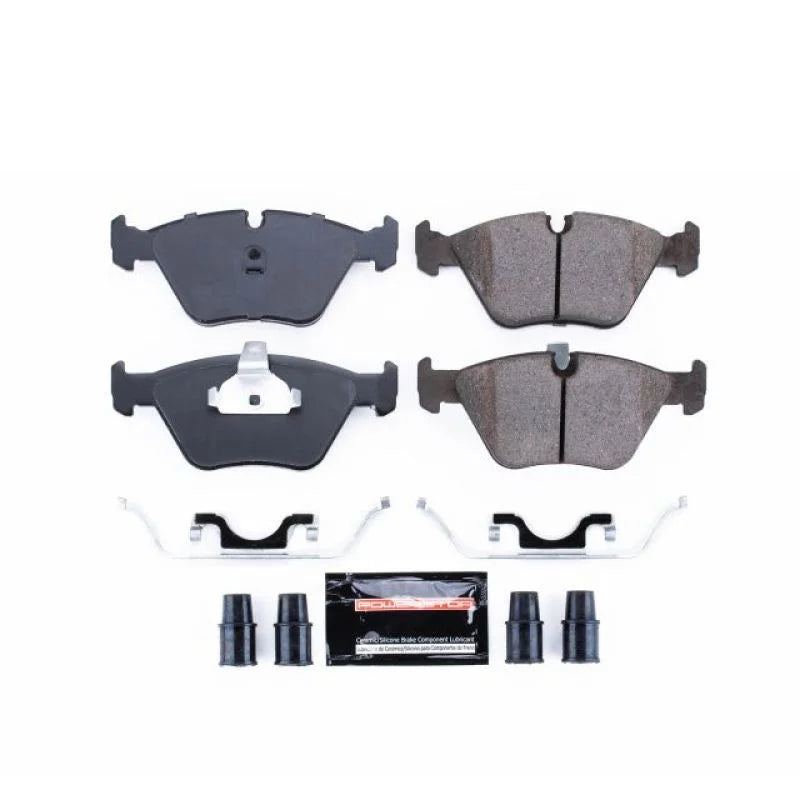 PowerStop Front Z23 Evolution Sport Brake Pads w/Hardware fits 2001-2005 BMW 525I / 1997-2000 BMW 528I / 2005-2006 BMW M3 - Main Product Vi...