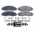 Load image into Gallery viewer, PowerStop Front Z23 Evolution Sport Brake Pads w/Hardware fits 2003-2004 Dodge Dakota - Main Product View