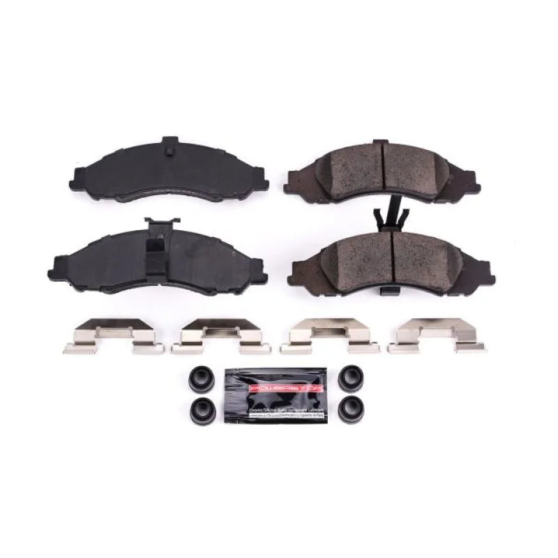 PowerStop Front Z23 Evolution Sport Brake Pads w/Hardware fits 2004 Pontiac GTO - Main Product View
