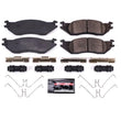 Load image into Gallery viewer, PowerStop Front Z23 Evolution Sport Brake Pads w/Hardware fits 2004-2006 Ford E-150 / E-150 Club WAGON - Main Product View