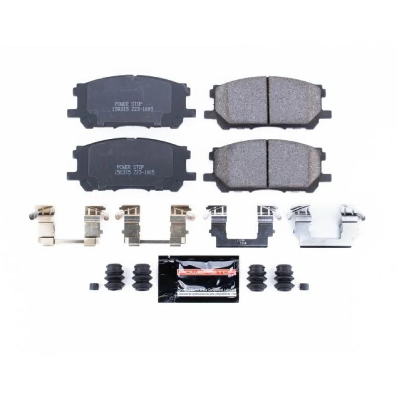 PowerStop Front Z23 Evolution Sport Brake Pads w/Hardware fits 2004-2006 Lexus RX330 / 2007-2009 Lexus RX350 / 2006-2008 L...