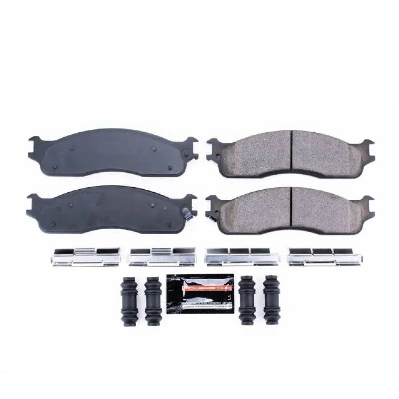 PowerStop Front Z23 Evolution Sport Brake Pads w/Hardware fits 2006-2008 Dodge Ram 1500 LARAMIE / 2008 Dodge Ram 1500 SXT ...