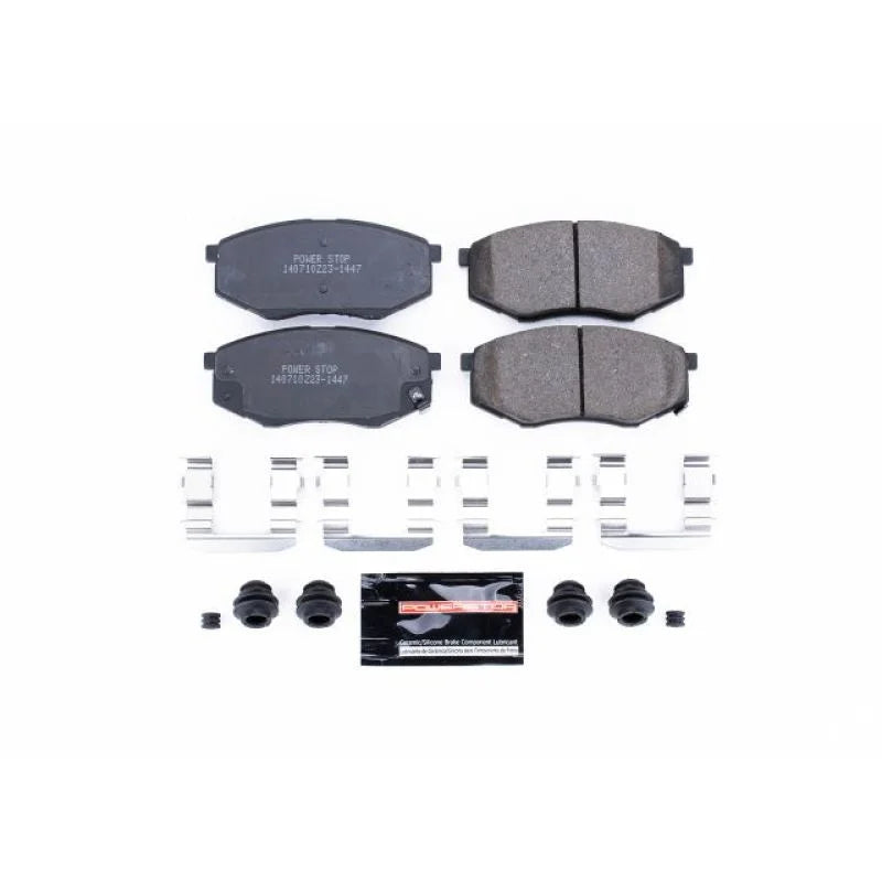 PowerStop Front Z23 Evolution Sport Brake Pads w/Hardware fits 2010-2011 Hyundai Tucson / 2011 Hyundai Tucson GL / 2010-20...