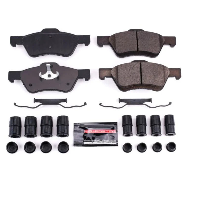 PowerStop Front Z23 Evolution Sport Brake Pads w/Hardware fits 2010-2012 Ford Escape / 2010-2012 Ford Escape Hybrid / 2010...