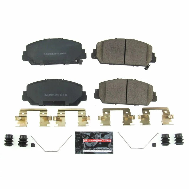 PowerStop Front Z23 Evolution Sport Brake Pads w/Hardware fits 2013 Acura RDX - Main Product View