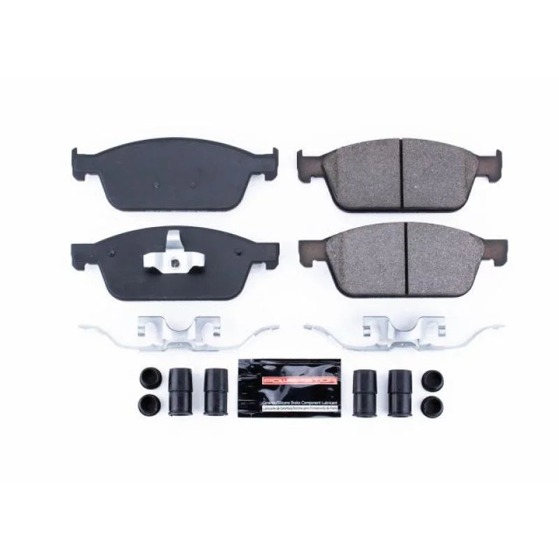 PowerStop Front Z23 Evolution Sport Brake Pads w/Hardware fits 2013 Ford Focus / 2013-2014 Ford Focus ST - Main Product View