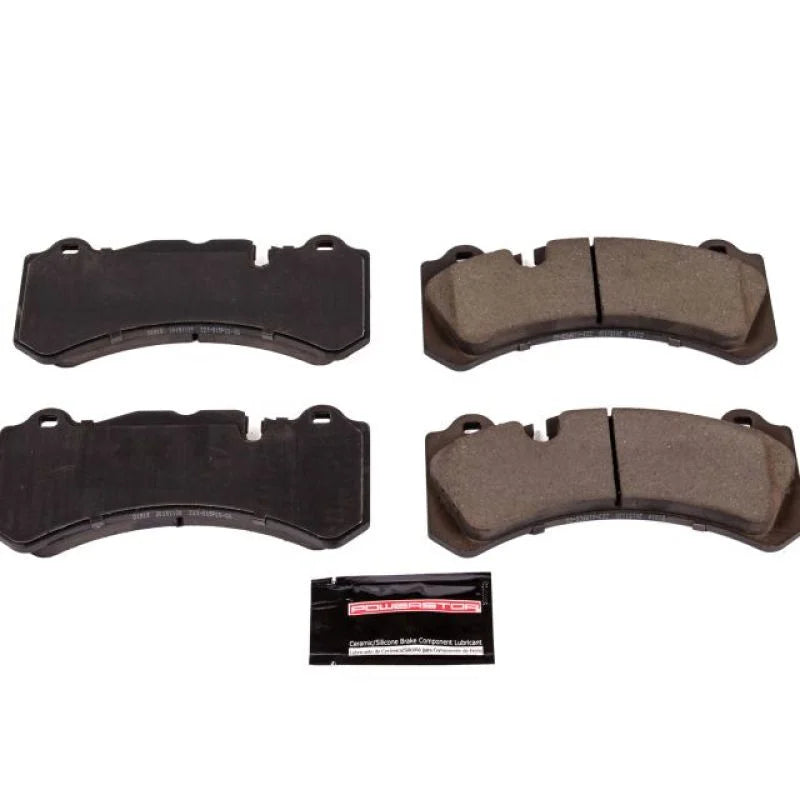 PowerStop Front Z23 Evolution Sport Brake Pads w/Hardware fits 2015-2018 Volvo S60 / V60 - Main Product View