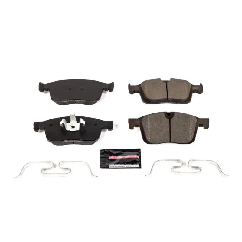 PowerStop Front Z23 Evolution Sport Brake Pads w/Hardware fits 2016-2017 Volvo XC60 - Main Product View