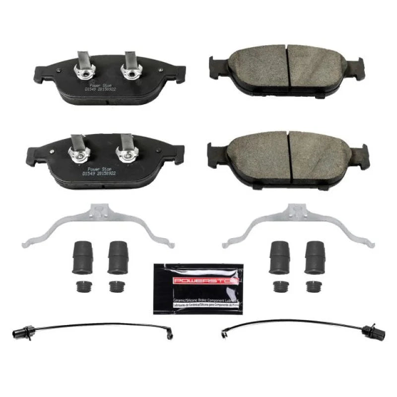 PowerStop Front Z23 Evolution Sport Brake Pads w/Hardware fits 2016-2018 Audi A6 / 2012-2018 Audi A6 Quattro / 2012-2018 A...