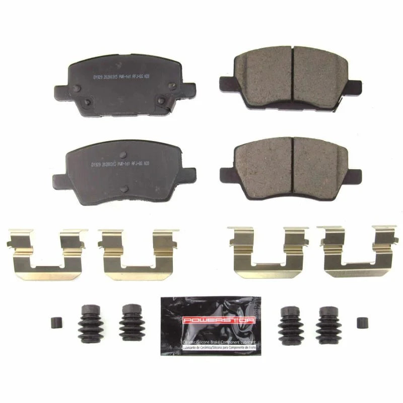 PowerStop Front Z23 Evolution Sport Brake Pads w/Hardware fits 2018-2020 Chevrolet Sonic LS / 2019 Chevrolet Sonic - Main ...