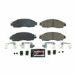 Load image into Gallery viewer, PowerStop Front Z23 Evolution Sport Brake Pads w/Hardware fits 2018-2025 Nissan Leaf - Main Product View