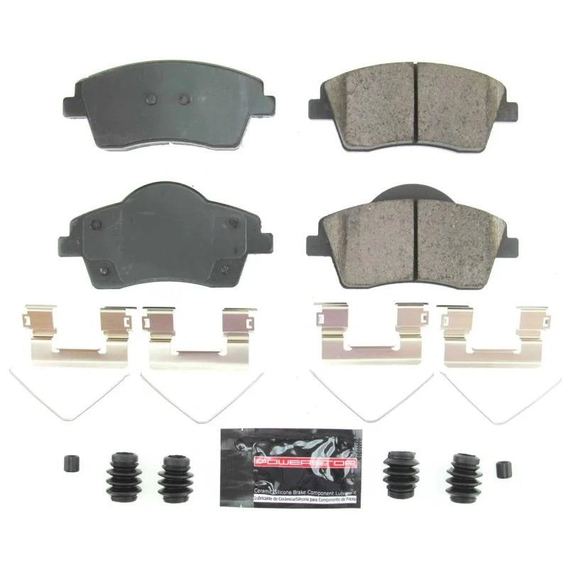 PowerStop Front Z23 Evolution Sport Brake Pads w/Hardware fits 2019-2025 Volvo XC40 - Main Product View