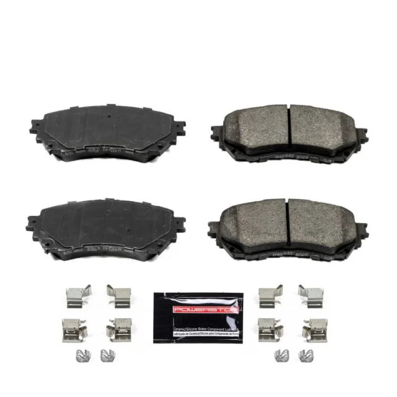 PowerStop Front Z23 Evolution Sport Brake Pads w/Hardware fits 2021 Mazda 6 Carbon Edition / 2014-2021 Mazda 6 Grand Touri...