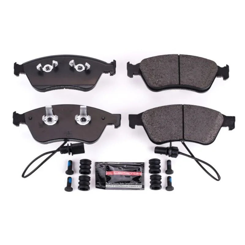 PowerStop Front Z23 Evolution Sport Brake Pads w/Hardware fits Audi A6 / 2009-2011 Audi A6 Quattro Avant / 2005-2010 Audi ...