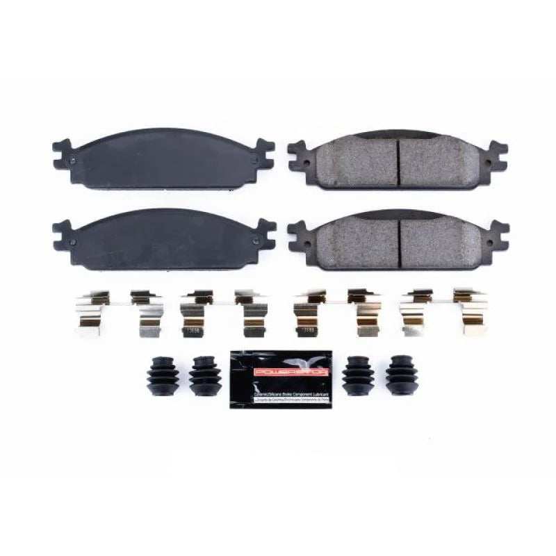 PowerStop Front Z23 Evolution Sport Brake Pads w/Hardware fits Ford Flex / 2009-2011 Ford Flex LIMITED / 2011 Ford Flex Ti...