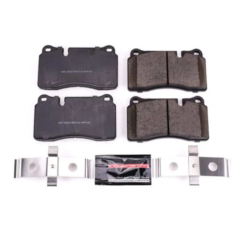 PowerStop Front Z23 Evolution Sport Brake Pads w/Hardware fits Land Rover Range / 2006-2009 Land Rover Range Rover / 2008-...