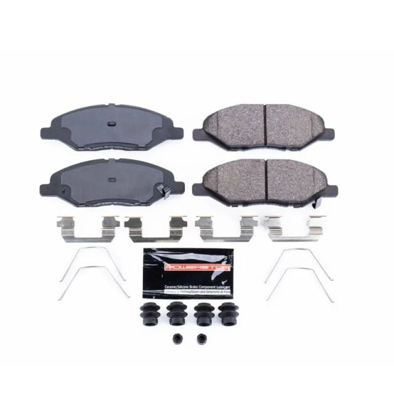 PowerStop Front Z23 Evolution Sport Brake Pads w/Hardware fits Nissan Versa / 2009-2011 Nissan Versa 1.6 - Main Product View