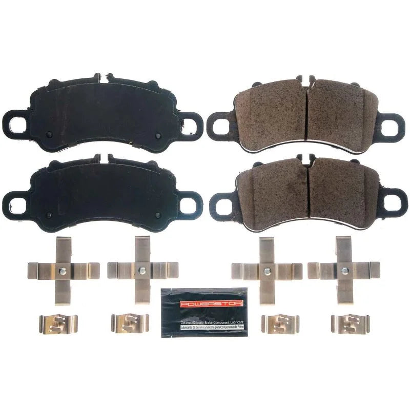 PowerStop Front Z23 Evolution Sport Brake Pads w/Hardware fits Porsche 718 / 2017-2021 Porsche 718 Boxster / 2017-2021 Por...
