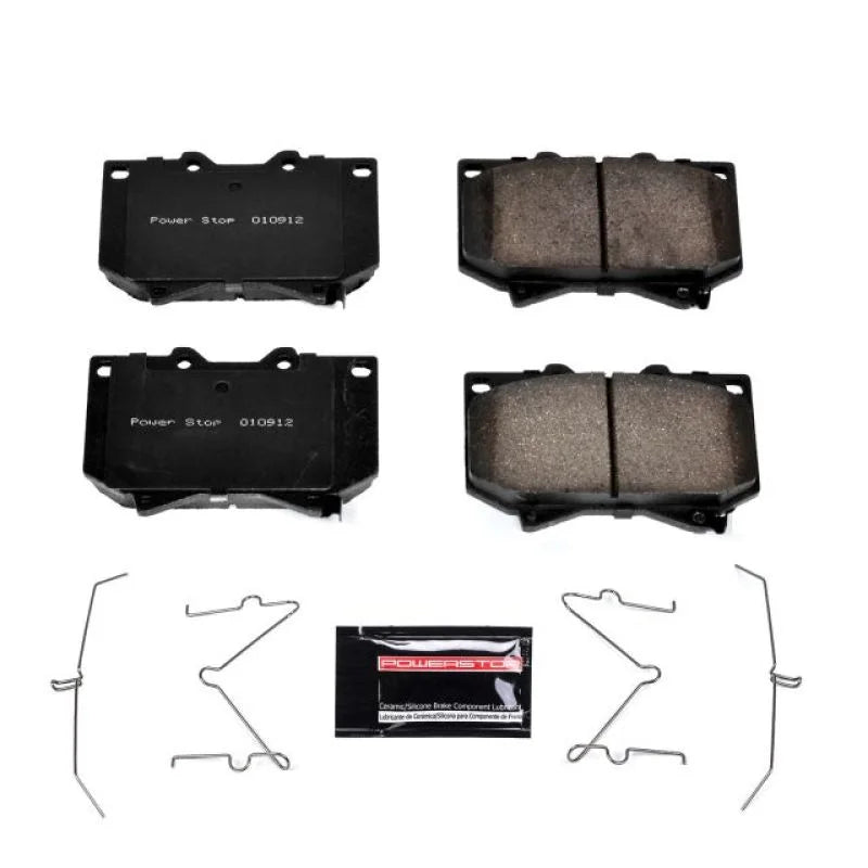 PowerStop Front Z23 Evolution Sport Brake Pads w/Hardware fits Toyota Sequoia / 2001-2003 Toyota Sequoia LIMITED / 2000-20...