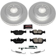 Load image into Gallery viewer, PowerStop Front Z23 Evolution Sport Coated Brake Kit fits 2000 BMW 323CI / 2000 BMW 323I / 2001-2006 BMW 325CI / 2001-2005...