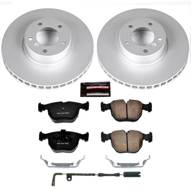 PowerStop Front Z23 Evolution Sport Coated Brake Kit fits 2001-2003 BMW 530I / 2000-2003 BMW 540I - Main Product View