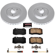 Load image into Gallery viewer, PowerStop Front Z23 Evolution Sport Coated Brake Kit fits 2004 Mercedes-Benz C230 / 2003-2005 Mercedes-Benz C320 / 2005-20...