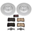 Load image into Gallery viewer, PowerStop Front Z23 Evolution Sport Coated Brake Kit fits 2004-2007 Volvo S60 R / 2004-2007 Volvo V70 R - Main Product View