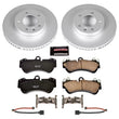Load image into Gallery viewer, PowerStop Front Z23 Evolution Sport Coated Brake Kit fits 2004-2010 Porsche Cayenne / 2003-2006 Porsche Cayenne S / 2004-2...