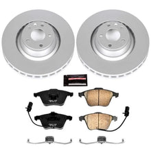 Load image into Gallery viewer, PowerStop Front Z23 Evolution Sport Coated Brake Kit fits 2005-2011 Audi A6 / A6 Quattro - Main Product View