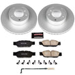 Load image into Gallery viewer, PowerStop Front Z23 Evolution Sport Coated Brake Kit fits 2006 BMW 325XI / 2007 BMW 328XI - Main Product View