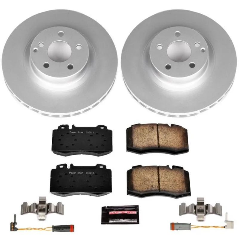 PowerStop Front Z23 Evolution Sport Coated Brake Kit fits 2006 Mercedes-Benz CLS500 / 2007 Mercedes-Benz CLS550 - Main Pro...