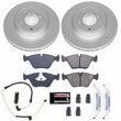 Load image into Gallery viewer, PowerStop Front Z23 Evolution Sport Coated Brake Kit fits 2006-2008 BMW Z4 COUPE 3.0SI - Main Product View