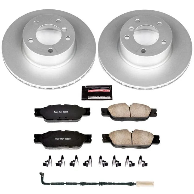 PowerStop Front Z23 Evolution Sport Coated Brake Kit fits 2007 BMW 328I / 2007 BMW 328XI - Main Product View