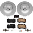 Load image into Gallery viewer, PowerStop Front Z23 Evolution Sport Coated Brake Kit fits 2007-2011 Mercedes-Benz CLS550 - Main Product View