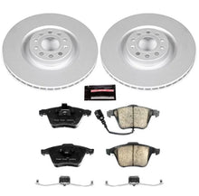 Load image into Gallery viewer, PowerStop Front Z23 Evolution Sport Coated Brake Kit fits 2009-2012 Volkswagen CC / 2012-2013 Volkswagen Golf R / 2006-200...