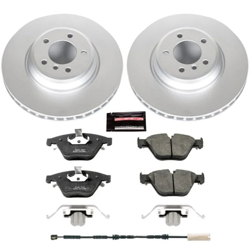 PowerStop Front Z23 Evolution Sport Coated Brake Kit fits 2011 BMW 335D / 2011-2013 BMW 335I / 2013 BMW 335I xDrive / 2011...