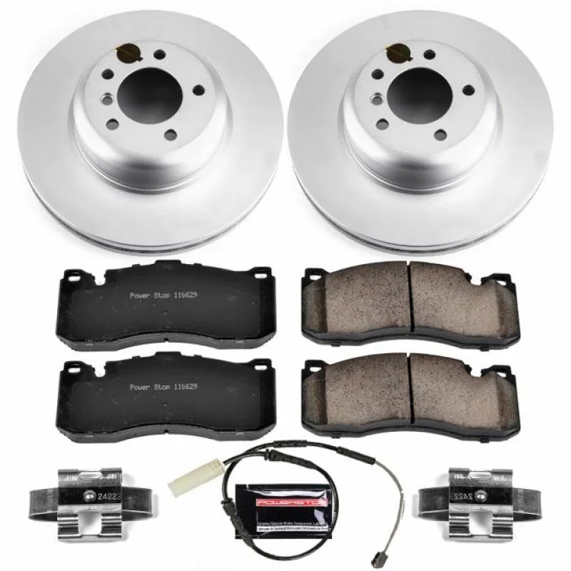 PowerStop Front Z23 Evolution Sport Coated Brake Kit fits 2011-2013 BMW 135I / 2013 BMW 135IS - Main Product View