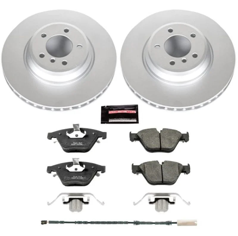 PowerStop Front Z23 Evolution Sport Coated Brake Kit fits 2011-2013 BMW 335I xDrive / 2013-2015 BMW X1 / BMW 335I - Main P...