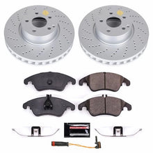 Load image into Gallery viewer, PowerStop Front Z23 Evolution Sport Coated Brake Kit fits 2014 Mercedes-Benz C300 / 2008-2013 Mercedes-Benz C350 / 2014-20...