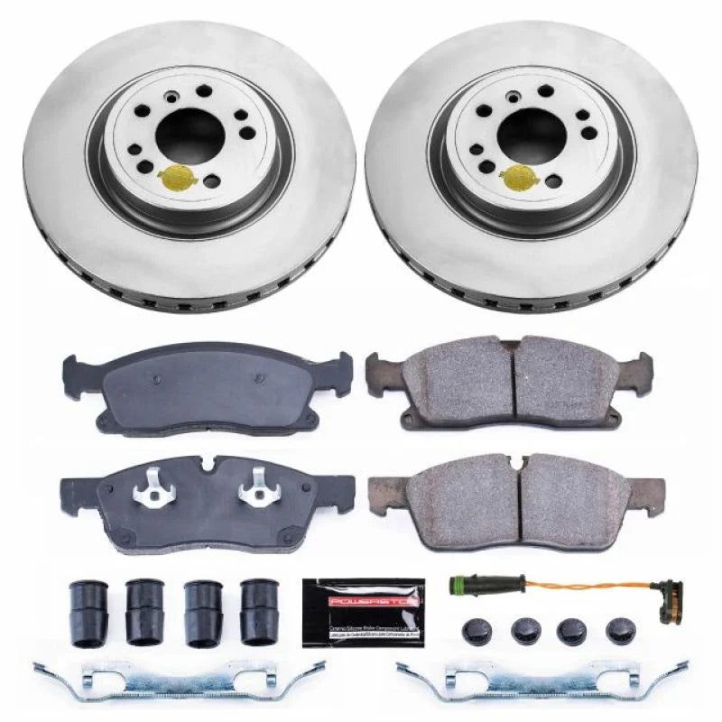 PowerStop Front Z23 Evolution Sport Coated Brake Kit fits 2016-2017 Mercedes-Benz GLE300D / 2016-2017 Mercedes-Benz GLE350...