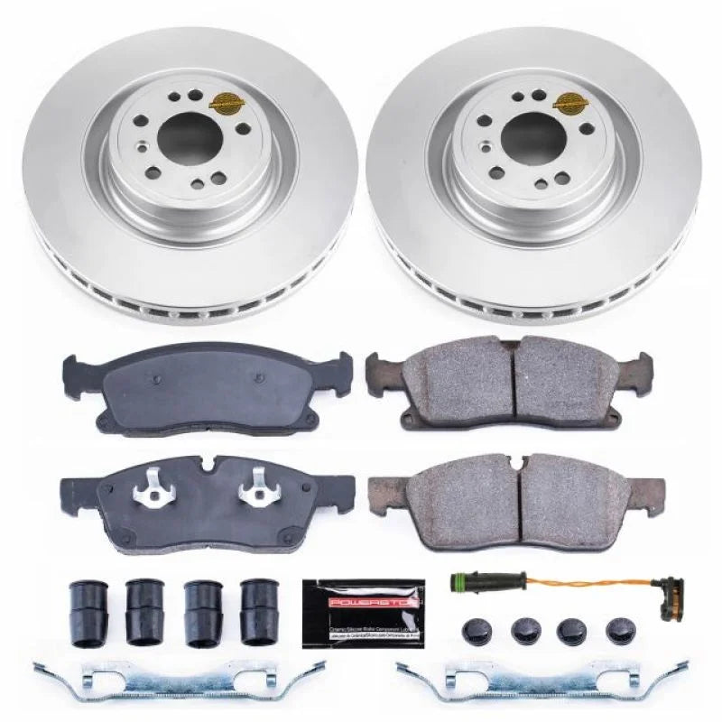 PowerStop Front Z23 Evolution Sport Coated Brake Kit fits 2016-2017 Mercedes-Benz GLE300D / 2016-2018 Mercedes-Benz GLE350...