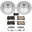 Load image into Gallery viewer, PowerStop Front Z23 Evolution Sport Coated Brake Kit fits Land Rover Range / 2006-2009 Land Rover Range Rover Supercharged