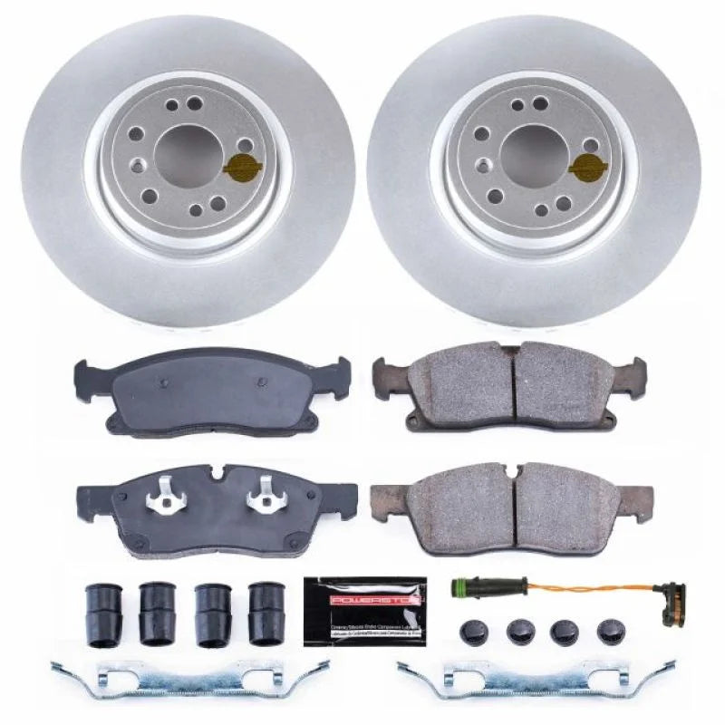 PowerStop Front Z23 Evolution Sport Coated Brake Kit fits Mercedes-Benz GLE350 / 2018 Mercedes-Benz GLE350 4MATIC - Main P...