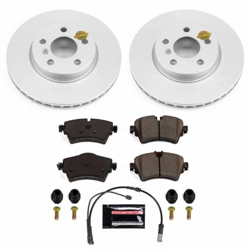 PowerStop Front Z23 Evolution Sport Coated Brake Kit fits Mini Cooper / 2014-2021 Mini Cooper S - Main Product View