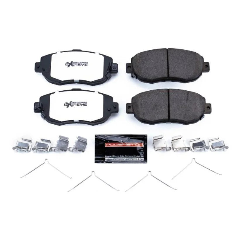 PowerStop Front Z26 Extreme Street Brake Pads w/Hardware fits 1993-2005 Lexus GS300 / 1998-2000 Lexus GS400 / 2001-2005 Le...