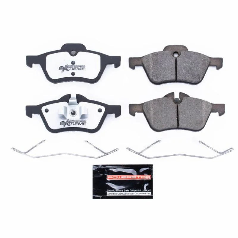 PowerStop Front Z26 Extreme Street Brake Pads w/Hardware fits 2002-2008 Mini Cooper - Main Product View
